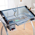 Craft Station with Glass Top P6219