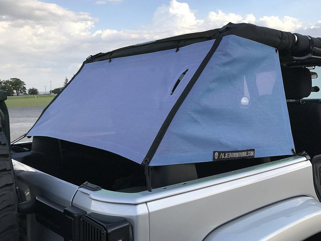 Mesh Cage Shade for Jeep Wrangler 4-Door JKU Pack of 2 O4662
