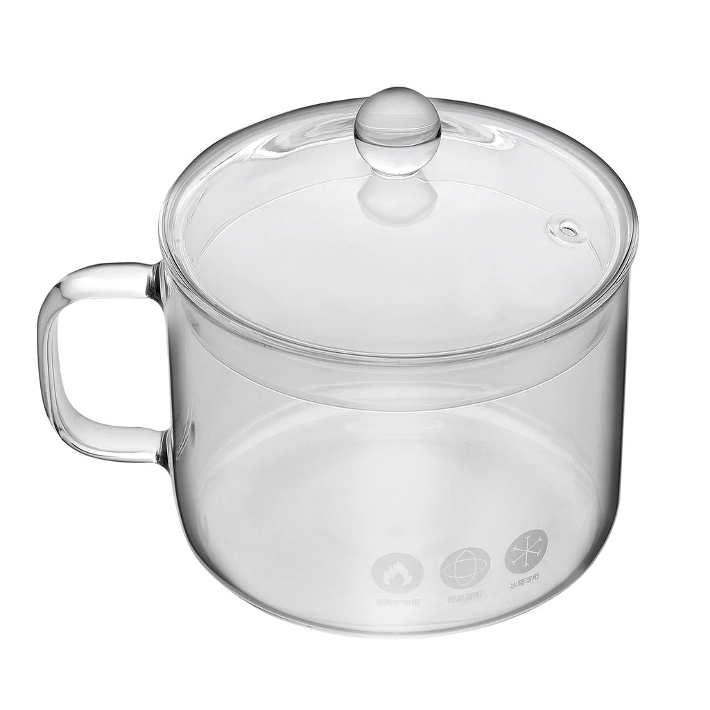 Heat-resistant Glass Pot with Handle G6843