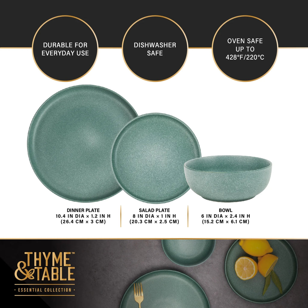 12-Piece Stoneware Dinnerware Set P804801