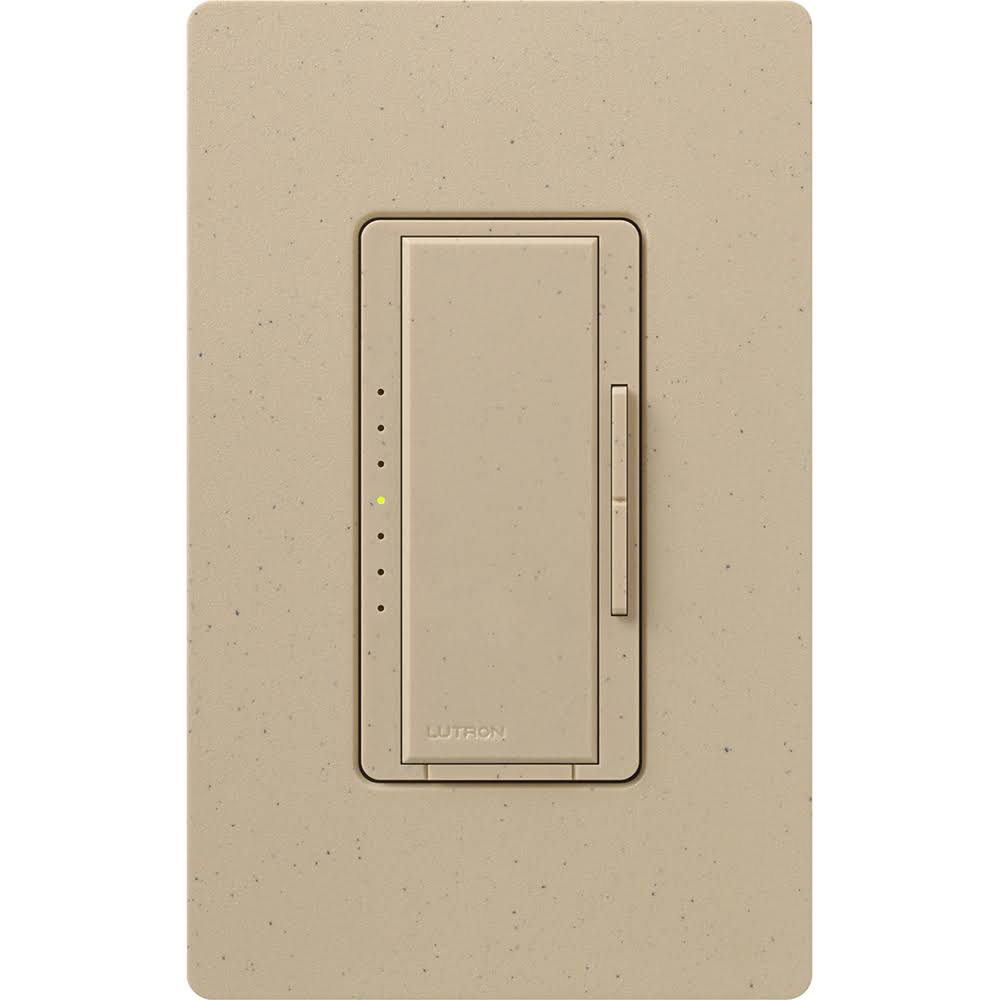 Satin Magnetic Low Voltage Multi Location Dimmer, Desert Stone, 600 W Z9535
