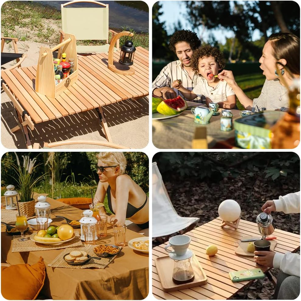 Low Folding Picnic Table with Carry Bag H251