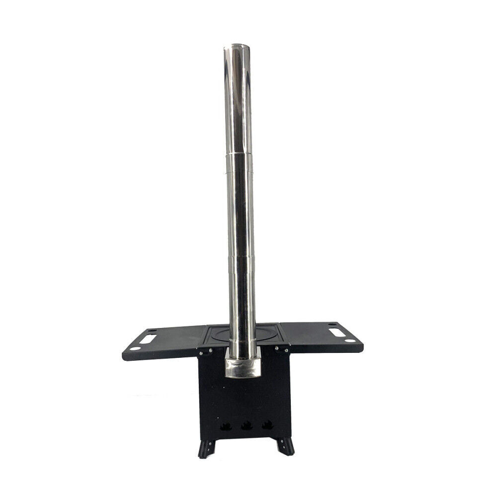 Portable Wood Burning Stove with Chimney Pipe T333