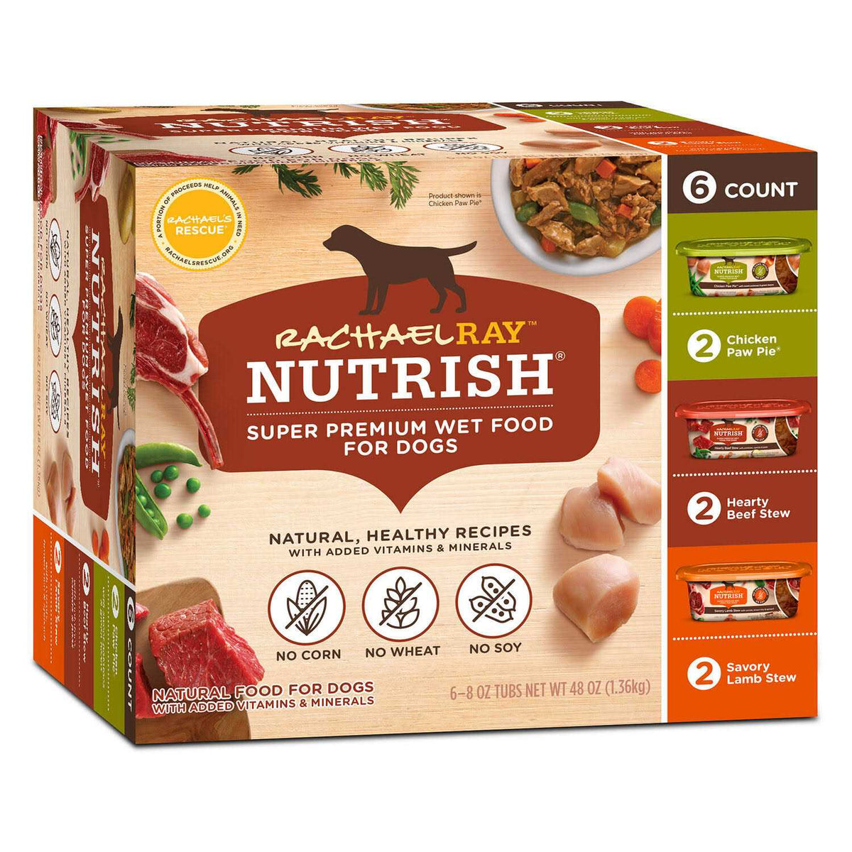 Natural Variety Pack Wet Dog Food D459