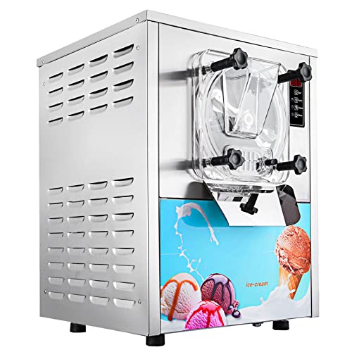 Commercial Ice Cream Machine 1400W 20/5.3 Gph Hard Serve Ice Cream Maker with LED Display A13501