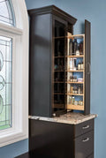 6 in. W x 42 in. H Pull-Out Between Cabinet Wall Filler with Soft-Close P99450
