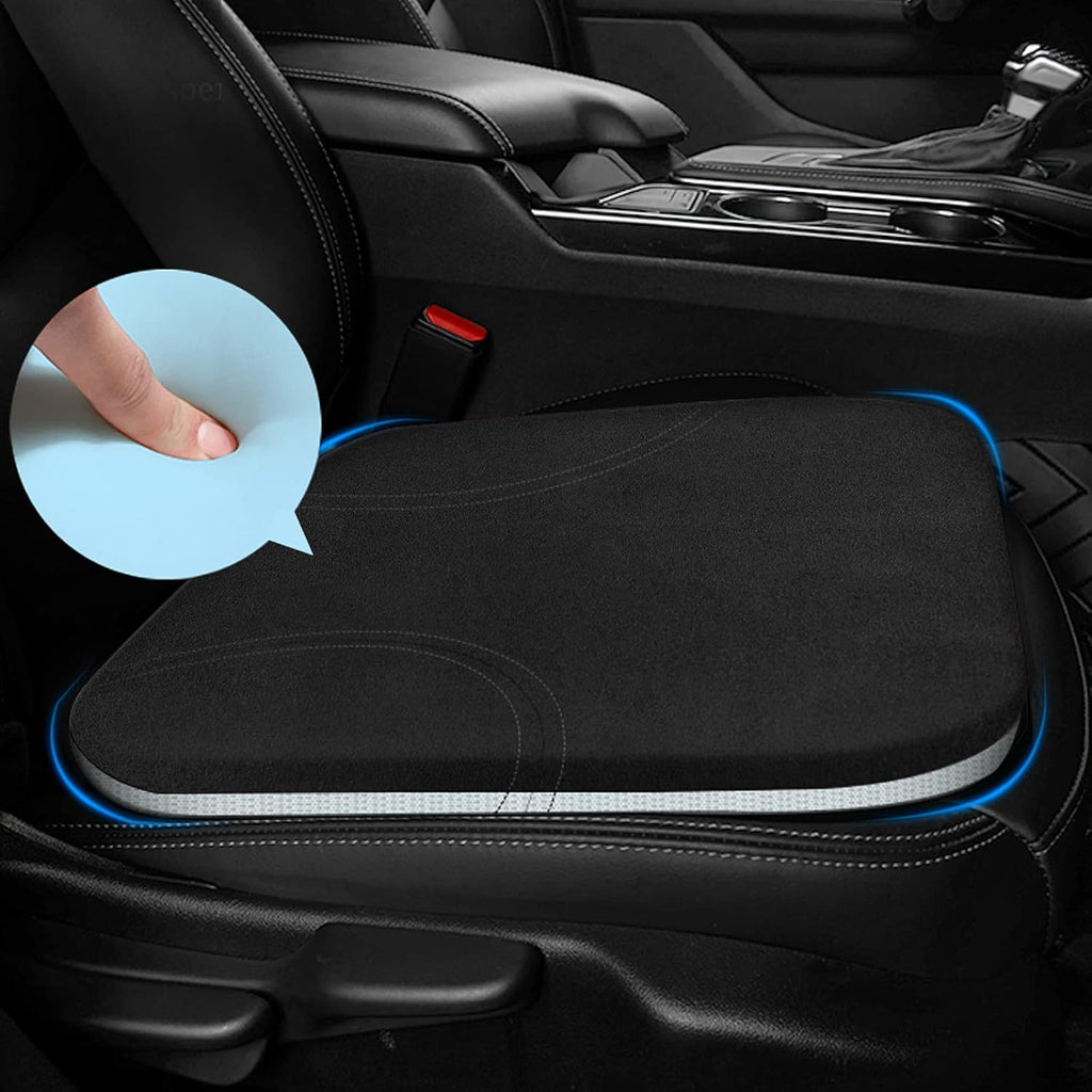 Beige Double Sided Car Seat Cushion with Memory Foam J273