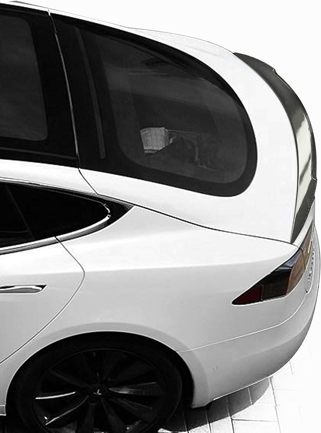Carbon Fiber Trunk Lip Spoiler I585292