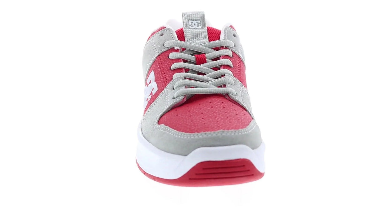 Grey Red Casual Skate Shoe W909046