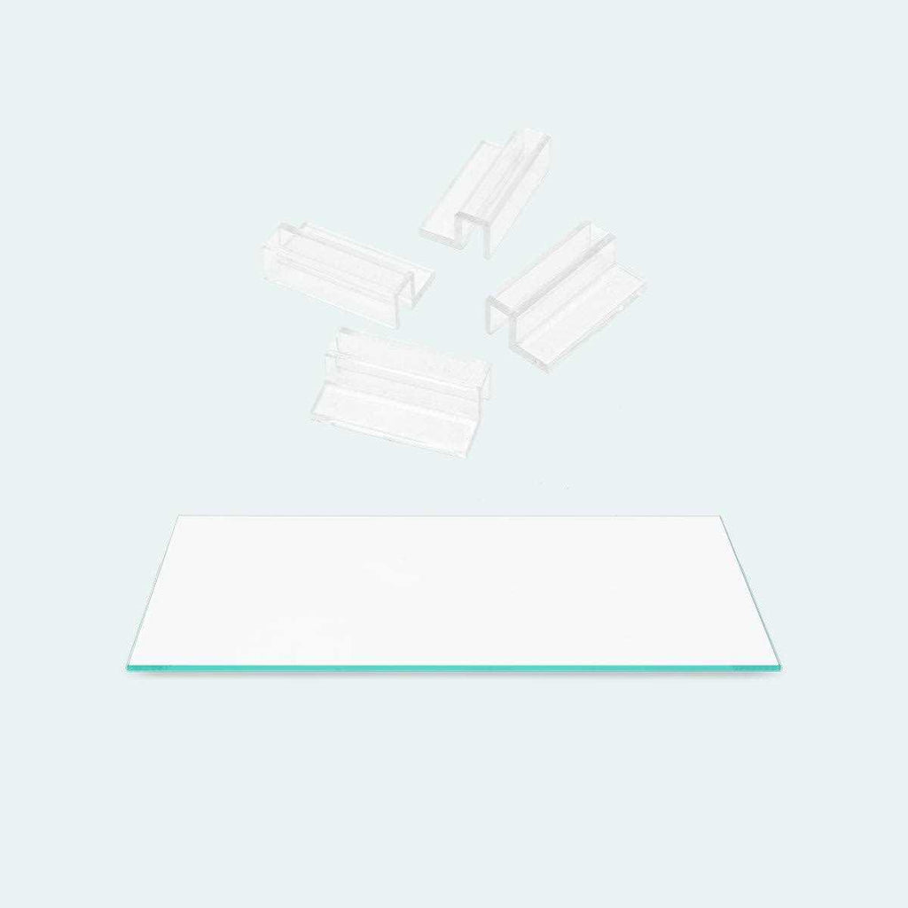 Rimless Tank Glass Lid with Clips V226291