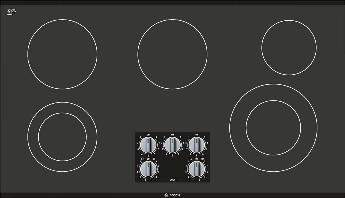 Black Electric Cooktop W453678
