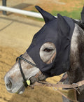 Black Velcro Mask with Ears Medium S5490