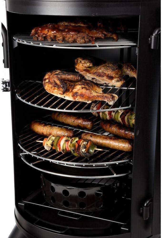 Heavy-Duty Vertical Charcoal Smoker S176
