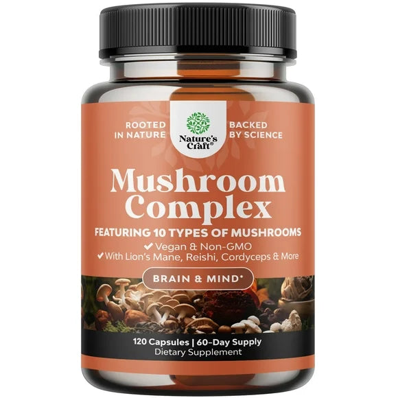 Mushroom Complex Capsules 1330mg Y248091