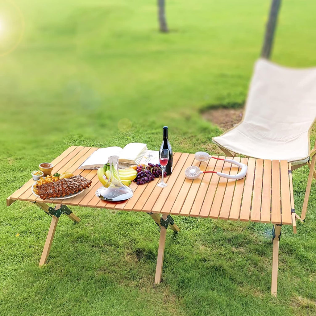 Low Folding Picnic Table with Carry Bag H251