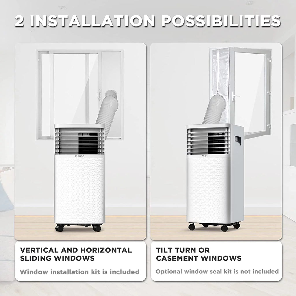 8,000 BTU Portable Air Conditioner, Dehumidifier and Fan E5008