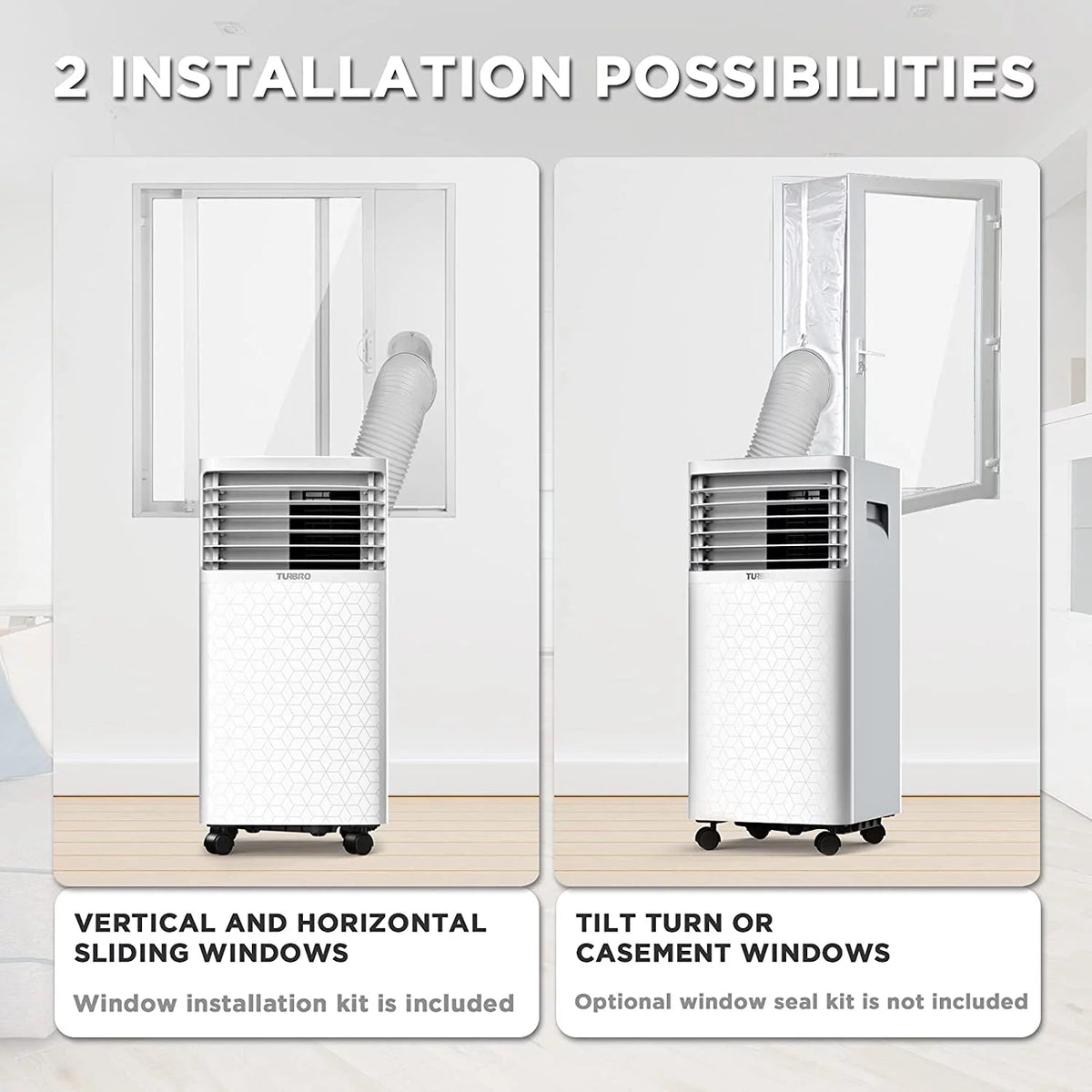 8,000 BTU Portable Air Conditioner, Dehumidifier and Fan E5008