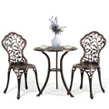 3-Piece Cast Aluminum Outdoor Bistro Set I1316