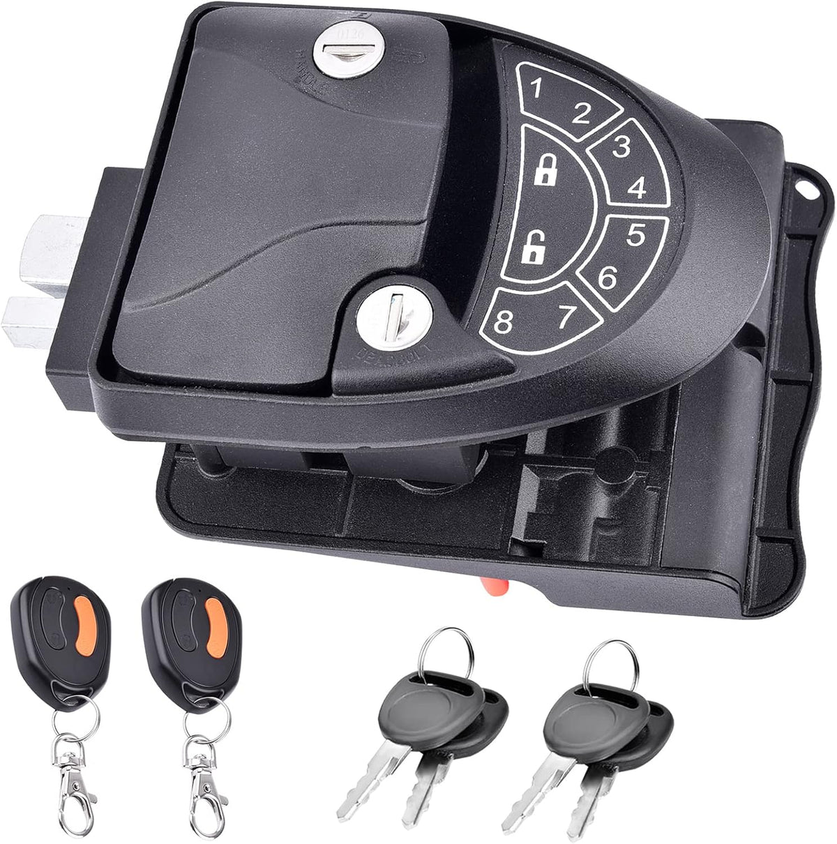 Waterproof Metal RV Keyless Entry Door Lock with Backlit Keypad C53774