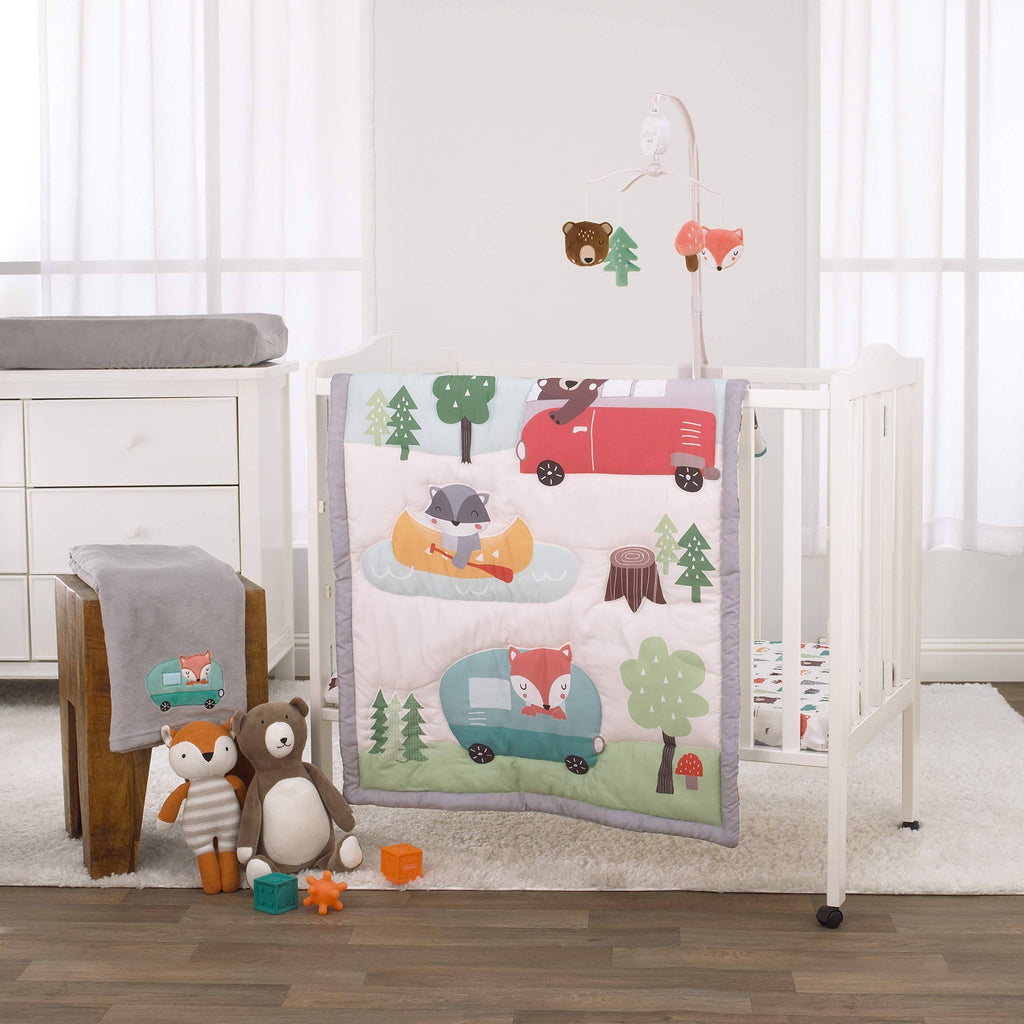 Retro Camper 3-Piece Mini Crib Bedding Set V29246