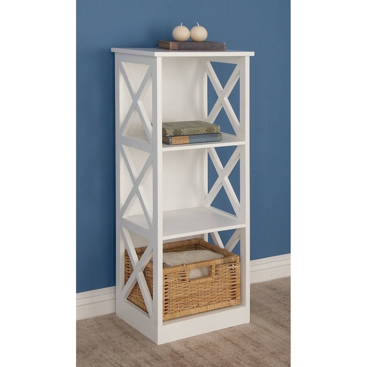 White Wood Shelf N321508