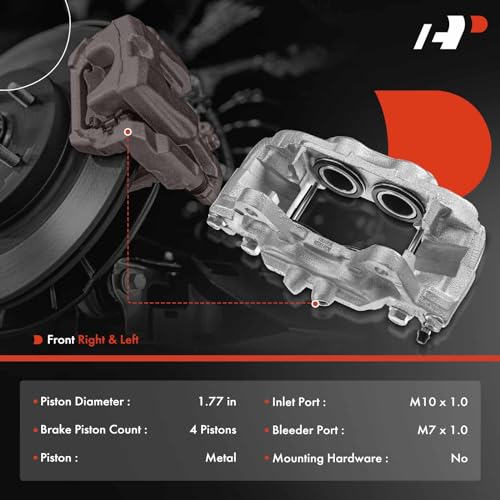 Disc Brake Caliper Assembly Front Driver and Passenger Side F99155