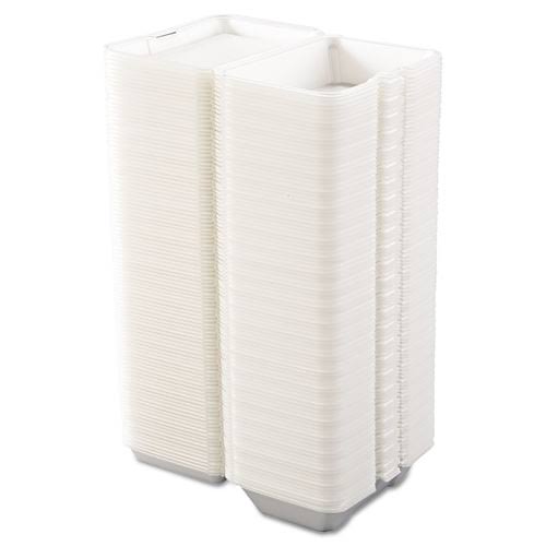 White Foam Hinged Lid Container J946216