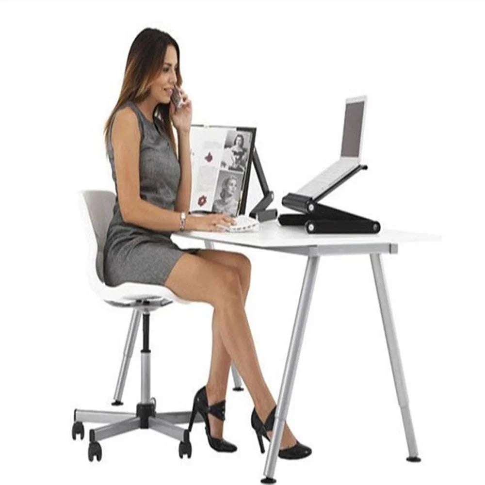 Foldable Laptop Desk with Mouse Pad S374