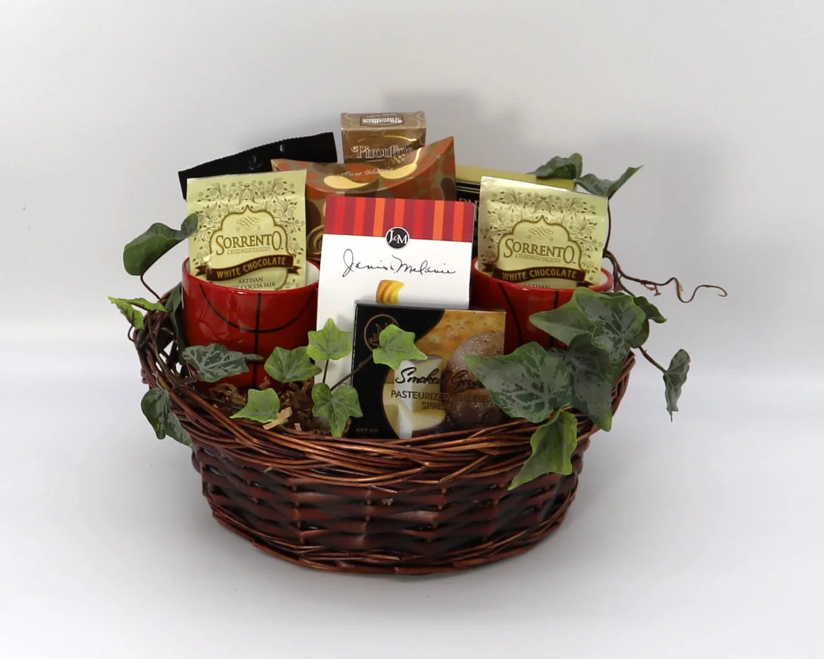 Basketball Themed Gift Basket, 1 Count A87480