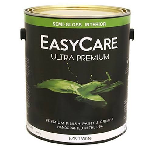 White Interior Semi-Gloss Latex Enamel - Quantity 4 D553844