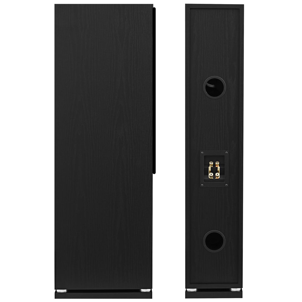 5.0 Channel 190W RMS 5 Speakers Black Speaker System G7816