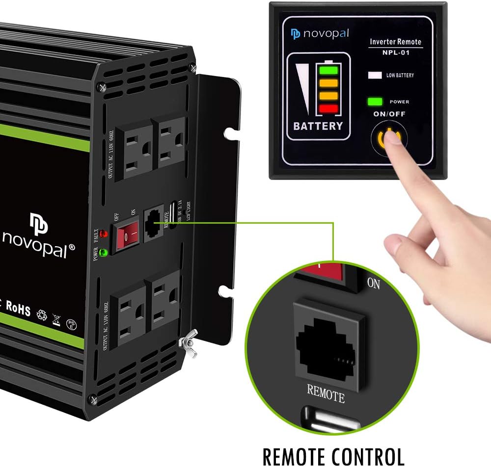1000 Watt Pure Sine Wave Power Inverter L501