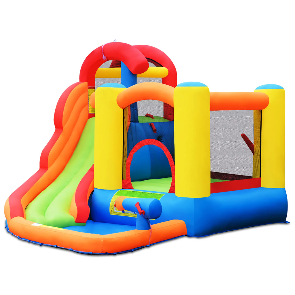Inflatable Bounce House Water Slide with Splash Pool G2465