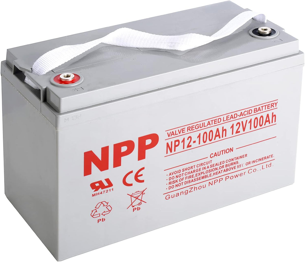 12 Volt 100Ah AGM Rechargeable Battery E835492
