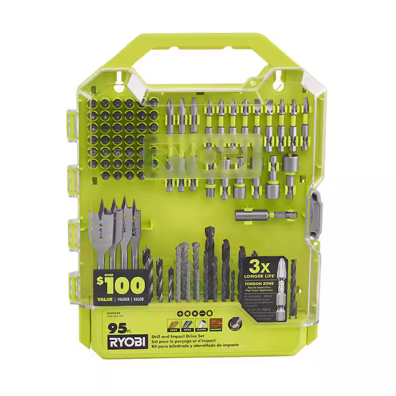 Drill and Impact Drive Kit 95-Piece U688449