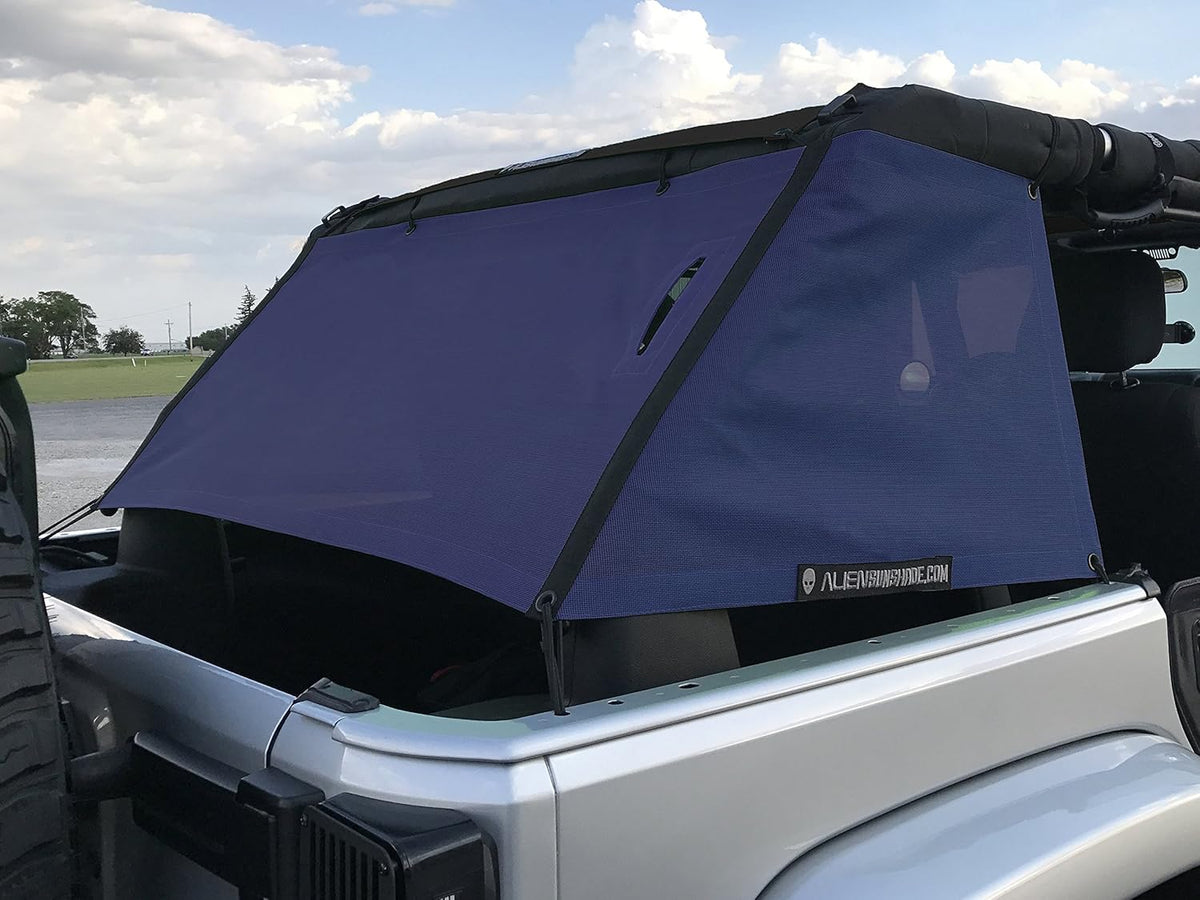 Mesh Cage Shade for Jeep Wrangler 4-Door JKU Pack of 2 O4662