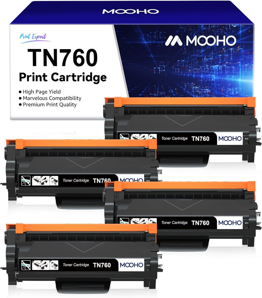 TN760 Toner Cartridge 4-Pack Black G1555