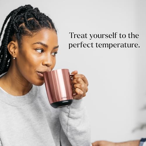 Black 14 Oz Heated Coffee Mug L26141
