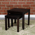 Espresso Nesting Table Set J976