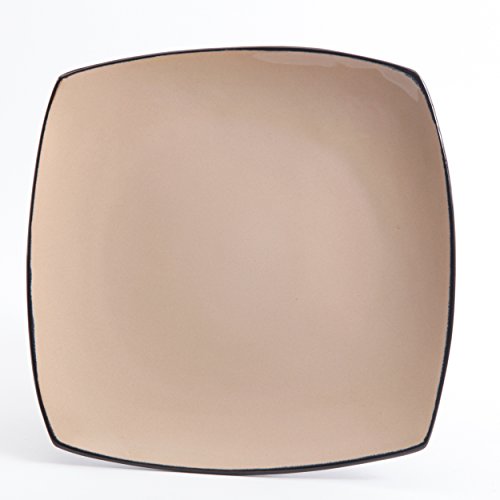 Red Stoneware Dinnerware Set, Service for 4 (16pc) H90195