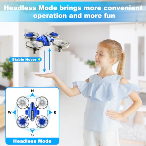 Mini Drone 2 in 1 Toy with 2 Batteries Z450931