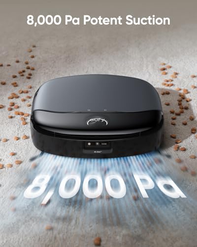 Robot Vacuum and Mop Combo, 8,000 Pa Suction U2113