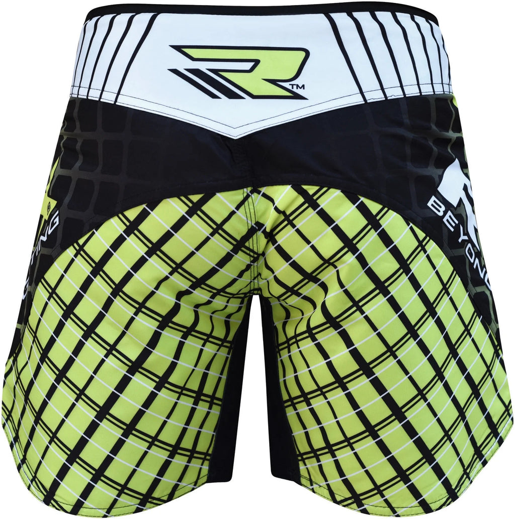 Green X-Small MMA Stretch Shorts C543