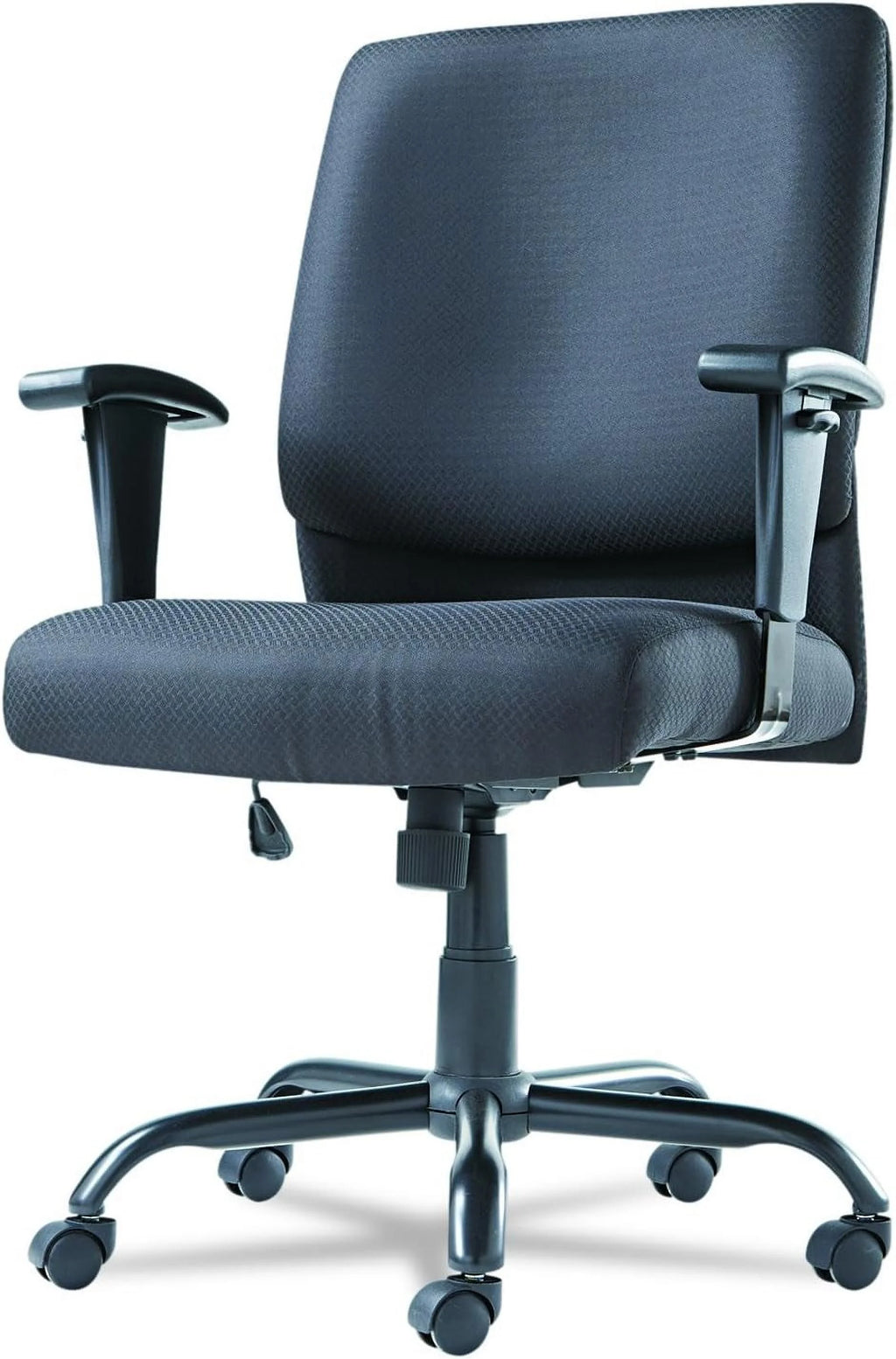 Black Big And Tall Swivel/Tilt-Back Chair L10732