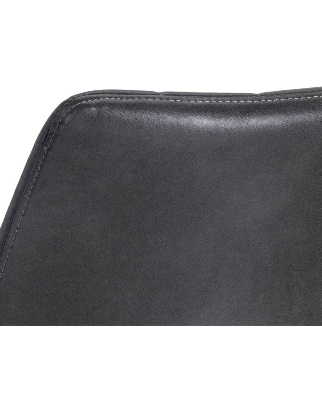 Black Faux Leather Dining Chair A419942