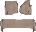 Tan Custom Fit FloorLiner for Ford F-250/F-350/F-450/F-550 -1st & 2nd Row V902051