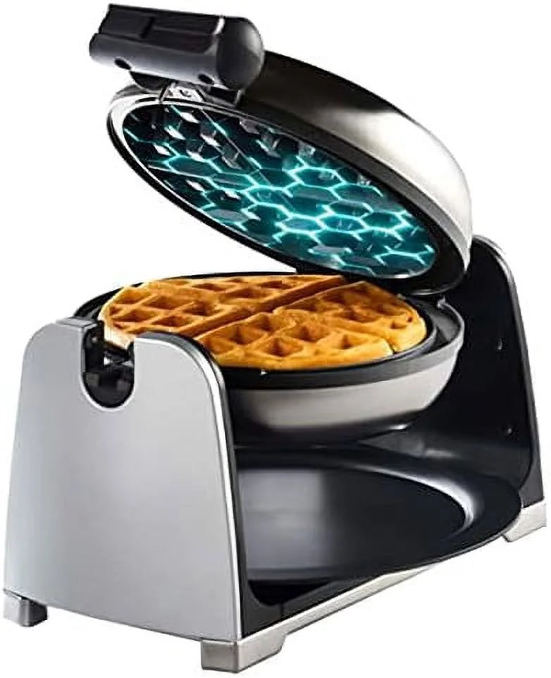 Silver Nonstick Waffle Maker P4502