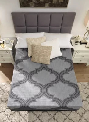 King Plush Hybrid Gel Memory Foam Mattress I82824