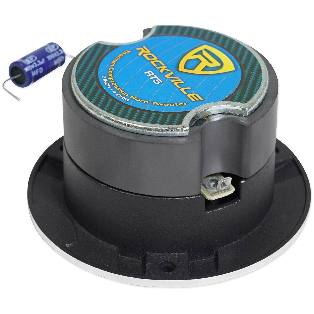 2x22 Aluminum Car Tweeters with Titanium Diaphragm H408052