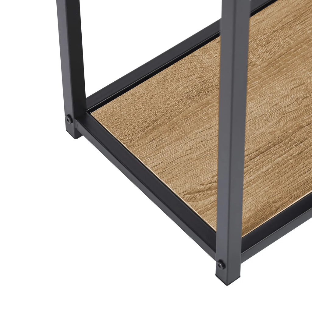 6-Tier Metal Wood Bookcase K897